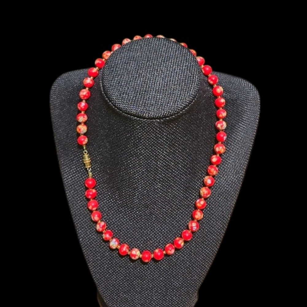 Vintage Venitian Morano Glass Necklace - Picture 4 of 7